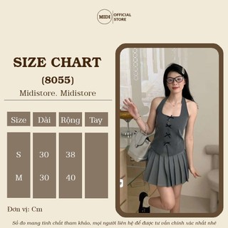 Áo yếm nơ WGWE (8055) - MIDISTORE