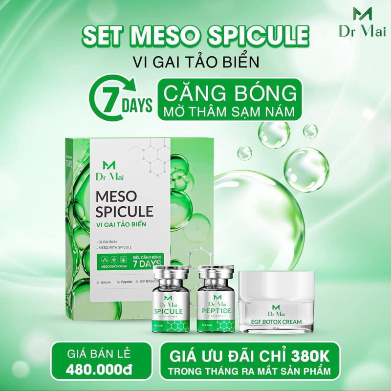Meso căng bóng Dr Mai sale ( giá gốc 480k)