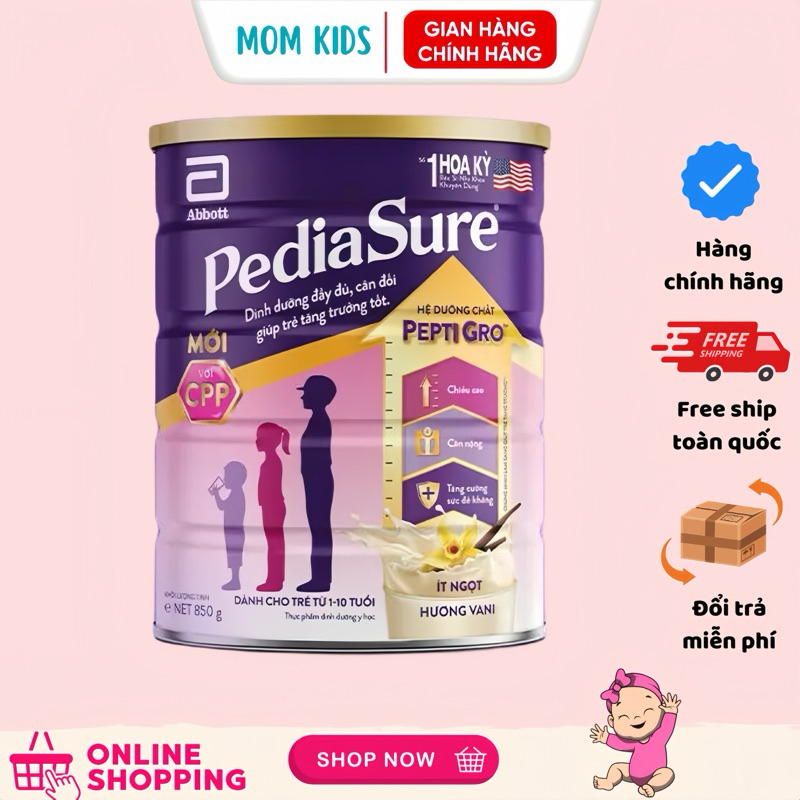 Sữa bột Pediasure 850g