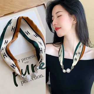 Khăn Quàng Cổ Lụa Cao Cấp Thời Trang Bảo Vệ Cho Nữ Giới PVN1021