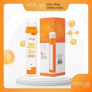 Kem chống nắng 2 lõi 8 màn lọc bio white c+ herlab