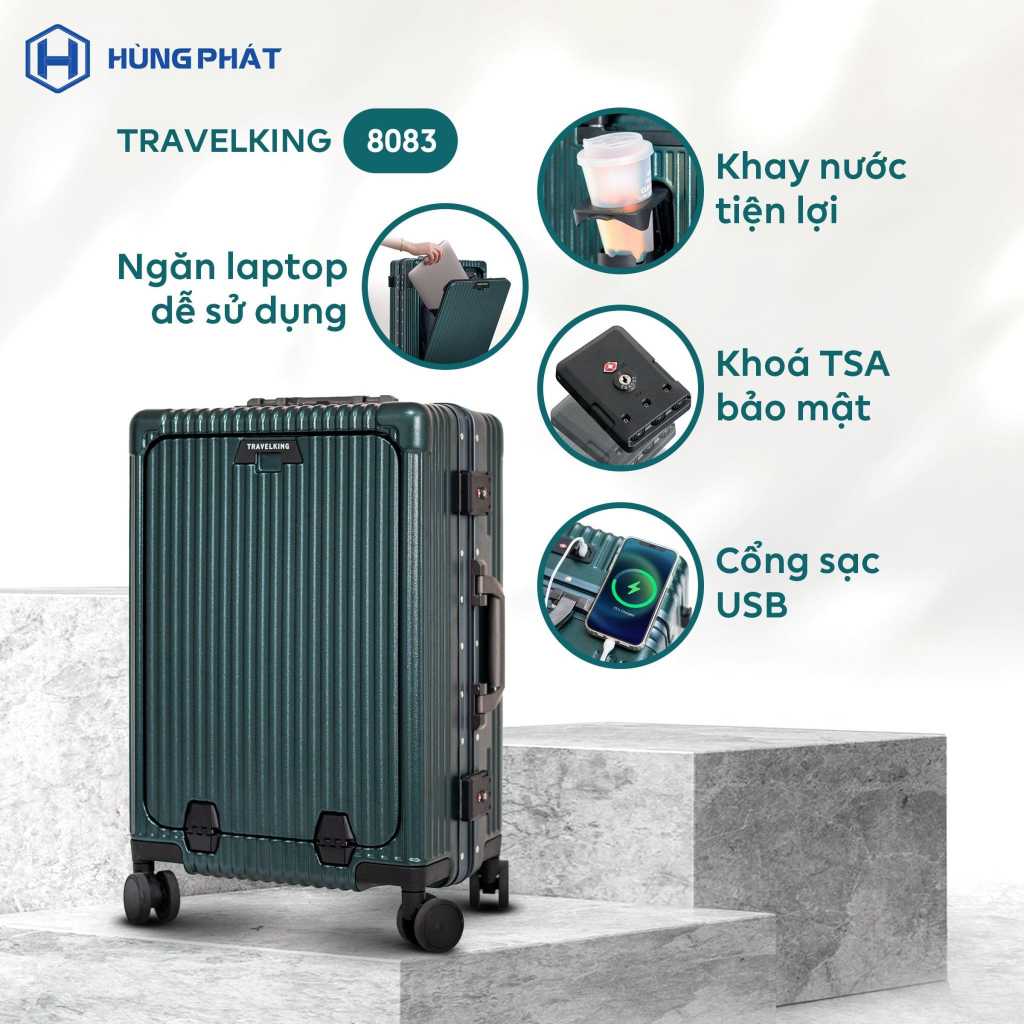 vali TRAVELKING 8083  doanh nhân chất lượng cao tại Việt Nam