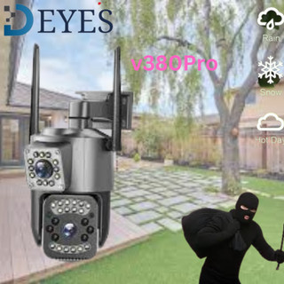 V380 max ngoài trời camera an ninh cctv pro 360 độ 1080p fhd wifi ip-ip66 ir chống nước