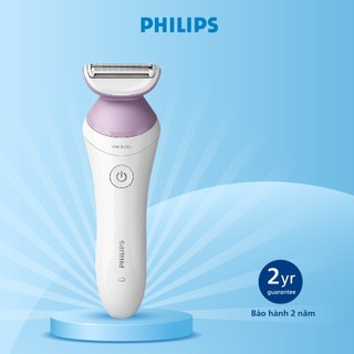 Máy làm sạch lông cá nhân cho nữ Philips BRL136, an toàn cho da, bảo hành 2 năm | Hàng chính hãng