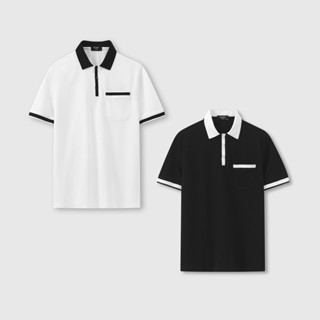 Áo thun polo nam ROWAY thoáng mát, thấm hút, polo phối túi