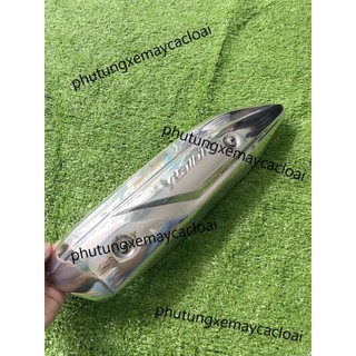 Ốp pô inox cho vision 2014 - 2019