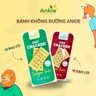 Combo bánh không đường, ăn kiêng Ankie hộp 180gr