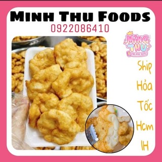 Khay 500gr chả mực giã tay hạ long dai ngon