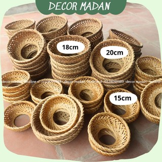 Rế tre, rế nồi niêu nồi đất, dế tre, dế lót nồi đựng hoa quả đóng lẵng - MADAN