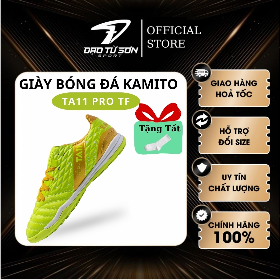 Giày đá bóng Kamito TA11 Pro TF, giày đá banh sân cỏ nhân tạo, giày đá bóng nam chính hãng - Đạo Từ Sơn