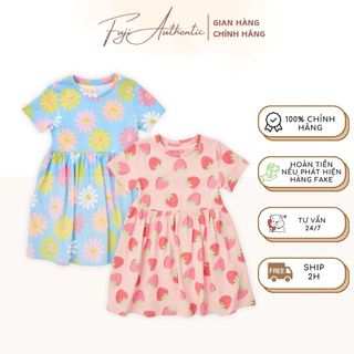 Váy bé gái chính hãng matalan đầm cotton cao cấp dâu tây cho bé 1 đến 10 - fuji authentic