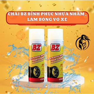 Chai Bz bình phục nhựa nhám , làm bóng vỏ xe