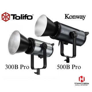 Tolifo konway 300b, tolifo kw 500b pro đèn led bi-color 2700k-6500k