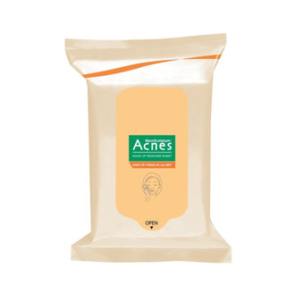 Khăn tẩy trang và lau mặt Acnes Make Up Remover Sheet (20 Miếng)