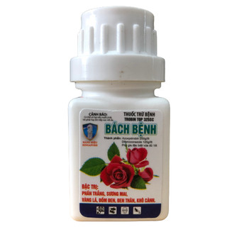 Thuốc trị nấm bệnh cây trồng hiệu Bách bệnh 15ml, thuốc trừ bệnh cây trồng Mai Vàng, Hoa hồng, Cây kiểng, bonsai
