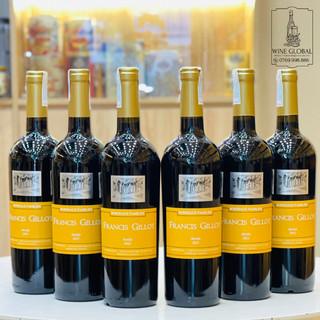 Rượu vang pháp francis gillot merlot 750ml, rượu vang nhập khẩu gồm 05 loại vang đỏ và vang trắng