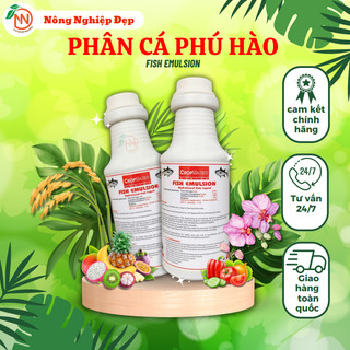 Phân cá phú hào - chai 1 lít - fish emulsion usa
