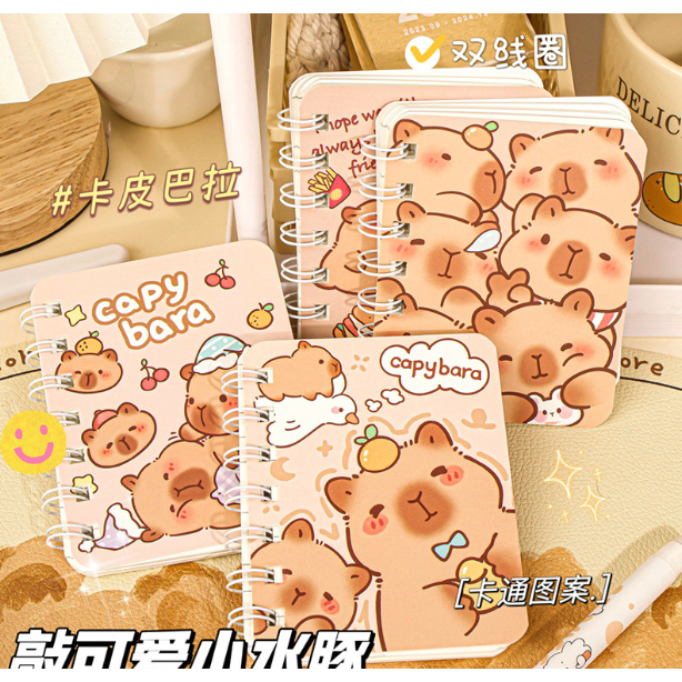 Sổ Lò Xo A7 Capybara Trend