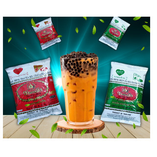 Trà Thái (Xanh 200g, Đỏ 400g) ChaTraMue - ChaTarMua Pha Trà Thái - Trà Sữa Thái