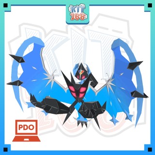 Mô hình giấy Anime Game Pokemon Dawn Wings Necrozma