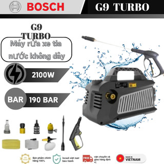 BOSCH Máy phun nước áp lực cao turbo G9 Turbo Waterjet Máy phun nước rửa xe
