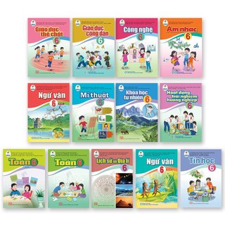Sách - Bộ Sách Giáo Khoa + Sách Bài Tập Lớp 6 (Bán lẻ) - Chương Trình Cánh Diều