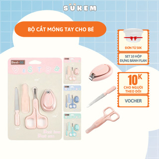 Bộ Cắt Móng Tay Cho Bé Sơ Sinh 3 Chi Tiết An Toàn Cho Bé