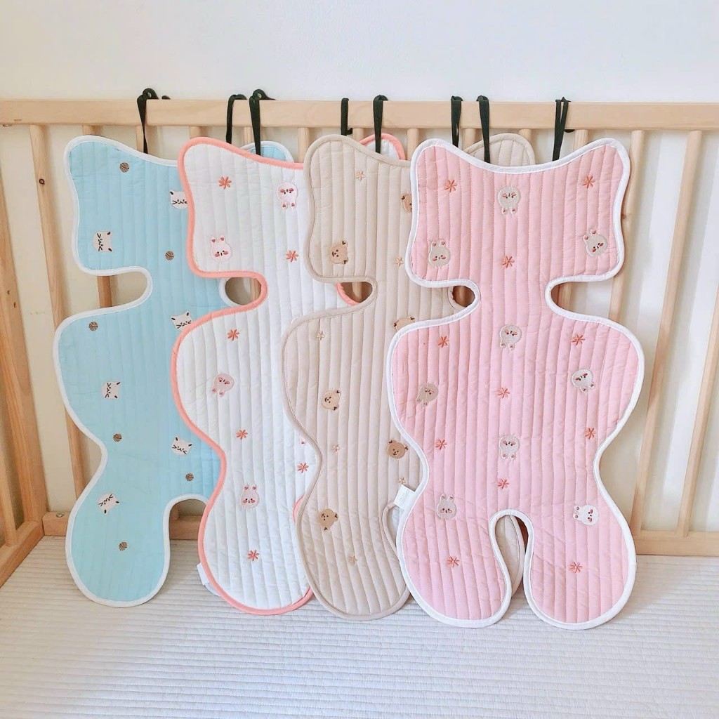 Đệm lót xe đẩy điều hoà cao cấp Monona MNN061 - Bibi Kids