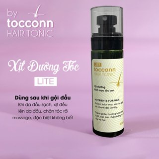 Xịt dưỡng hỗ trợ kích thích mọc tóc con - Thương hiệu Tocconn -  100ml - dành cho tóc nữ