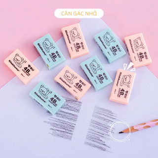 Cục tẩy bút chì 4b, gôm 4b tiện lợi cho học sinh - căn gác nhỏ
