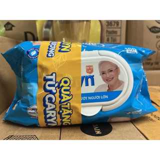 Khăn ướt Caryn không mùi 100 tờ ( hàng tặng khuyến mãi)