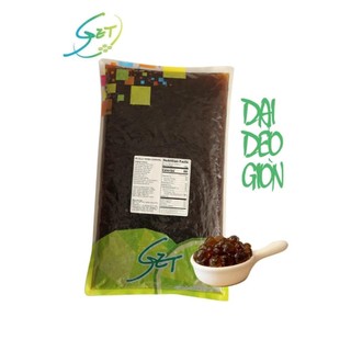 Trân châu 3Q Đường đen - Túi 2kg có ISO và HACCP