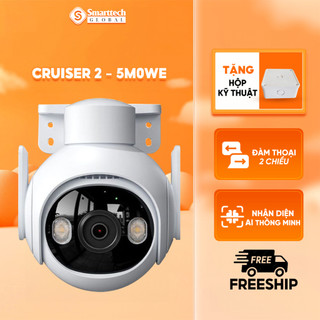 Camera wifi ngoài trời imou ipc-gs7ep-5m0we - tích hợp mic và loa - hỗ trợ 4 chế độ tầm nhìn ban đêm