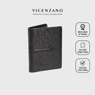 Ví Da Nam Cao Cấp Pico Wallet Kiểu Dáng Nhỏ Gọn, Đựng Thẻ Và Giấy Tờ Thương Hiệu Vicenzano