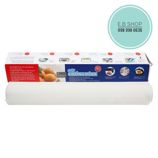 GIẤY NẾN/GIẤY CHỐNG DÍNH LÀM BÁNH MORIITALIA 5*30cm