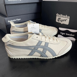 L hỏa tốc l giày thể thao onit_ tiger_ mexico 66 oatmeal carbon full bill box