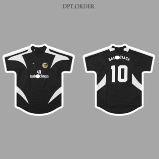 (Best Quality) Áo Phông Balenxetayga Panelled Logo Soccer SS2023 Hàng Cao Cấp