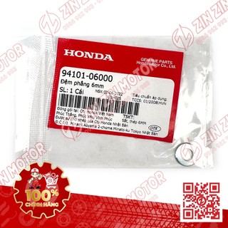Đệm Phẳng 6mm, Lông Đền Gác Chân Sau Winner X V2 V3 V4, SH Mode 2014, Vario 160/150/125, Sonic 150R 9410106000 - ZZM