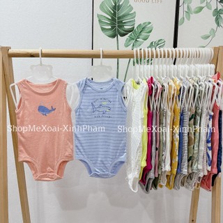 [SIZE 18M (9-11kg) LINK 3] BODYSUIT CARTER, BODYCHIP CỘC TAY MIX HÃNG CHO BÉ