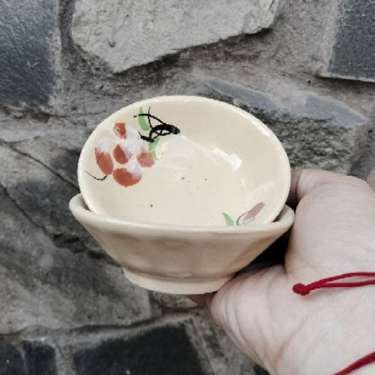 🌿🌼🌱Sét 10 Chén Bèo Kem Hoa Văn Xưa💢🌿 <ĐỘC và LẠ> 😋😚