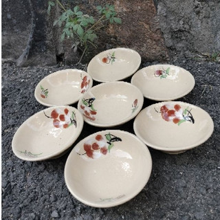 🌿🌼🌱Sét 10 Chén Bèo Kem Hoa Văn Xưa💢🌿 <ĐỘC và LẠ> 😋😚