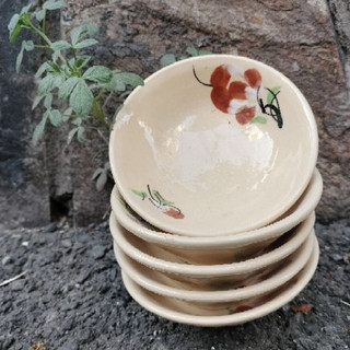 🌿🌼🌱Sét 10 Chén Bèo Kem Hoa Văn Xưa💢🌿 <ĐỘC và LẠ> 😋😚