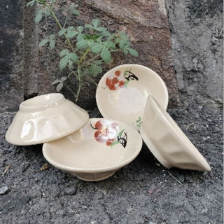 🌿🌼🌱Sét 10 Chén Bèo Kem Hoa Văn Xưa💢🌿 <ĐỘC và LẠ> 😋😚
