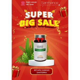Santerra - viên bổ não ginkgo 60v