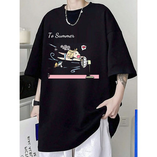 Áo thun Unisex tay lỡ đẹp, áo phông form rộng A265