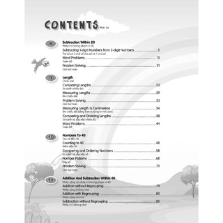 Sách - Dtpbooks - i-Learn Smart Maths Grade 1 Workbook Part 2 ( ENG-VN)