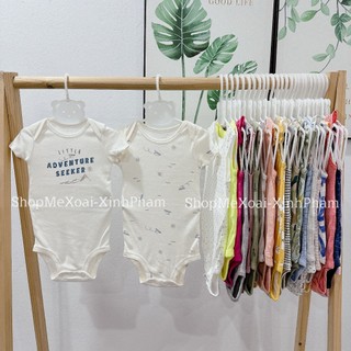 [SIZE 18M (9-11kg) LINK 2] BODYSUIT CARTER, BODYCHIP CỘC TAY MIX HÃNG CHO BÉ