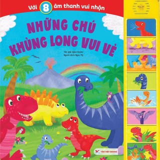 Sách Âm Thanh: Nhiều chủ đề - Các bé nghe âm thanh chân thực bằng cách nhấn nút trên các trang sách