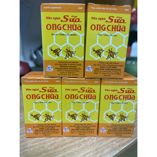  Viên kẹo ngậm Sữa Ong Chúa (hộp 1 chai × 20 viên)
