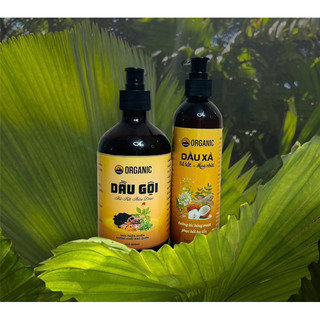 [TẶNG DẦU XẢ 250ML- XỊT BƯỞI 100ML] Dầu Gội Bồ Kết Thảo Mộc 500ML